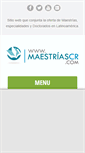 Mobile Screenshot of maestriascr.com